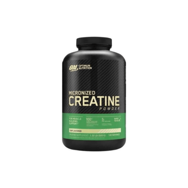 OPTIMUM NUTRITION Micronized Creatine 600g Unflavoured Ideal for Strength and Endurance