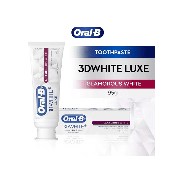 Oral-B 3D Luxe Glamorous White Toothpaste 95g