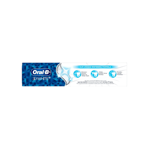 Oral-B 3D White Freshness with Long Lasting Effect 190g