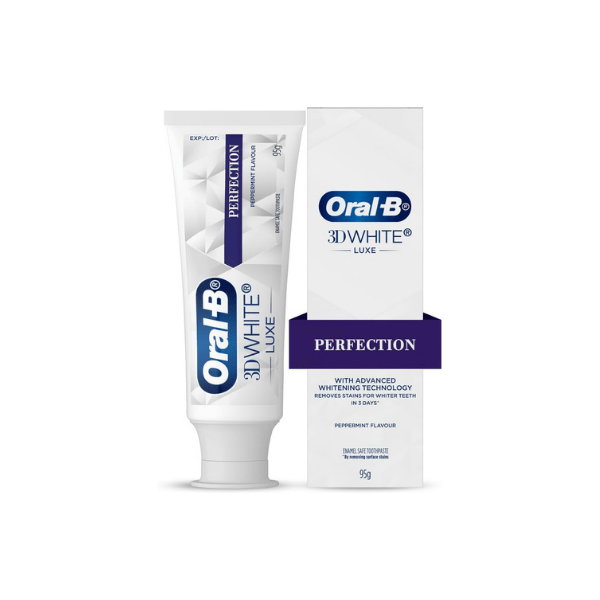 Oral-B 3D White Luxe Perfection Toothpaste 95g Tube