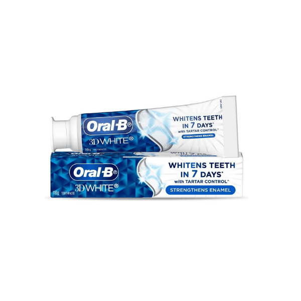 Oral-B 3D White Enamel Strengthening Toothpaste 110g