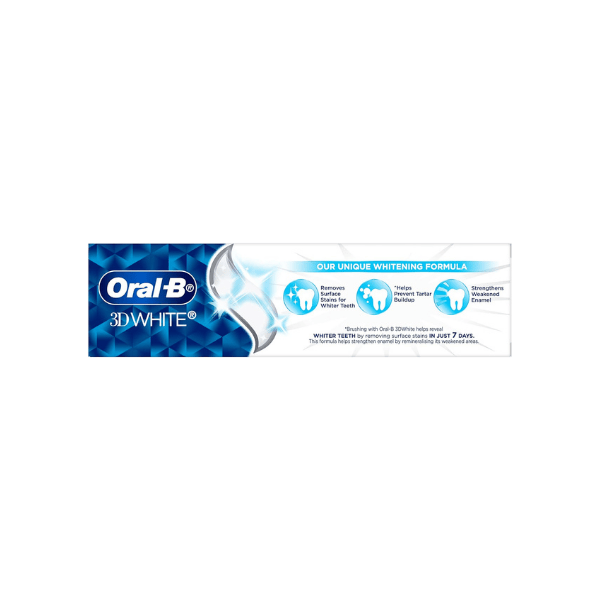 Oral-B 3D White Enamel Strengthening Toothpaste 110g