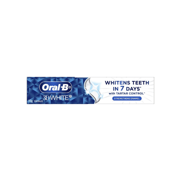 Oral-B 3D White Enamel Strengthening Toothpaste 110g