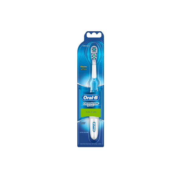 Oral-B Cross Action Power Dual Clean Electric Toothbrush Medium Single Pack