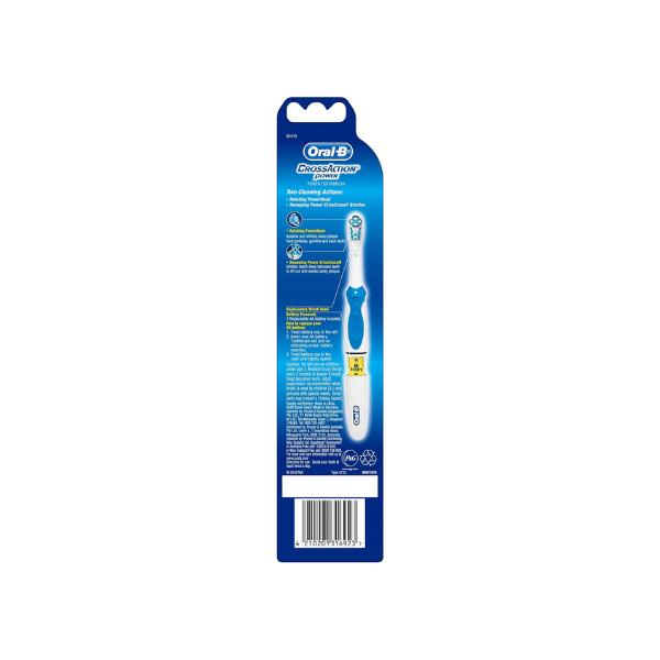 Oral-B Cross Action Power Dual Clean Electric Toothbrush Medium Single Pack