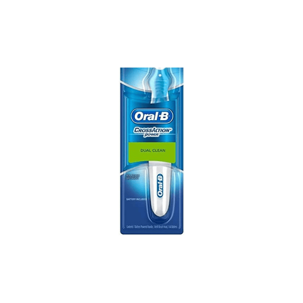 Oral-B Cross Action Power Dual Clean Electric Toothbrush Medium Single Pack