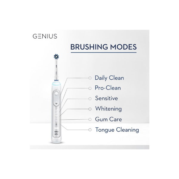 Oral-B Genius 9000 Electric Toothbrush in White