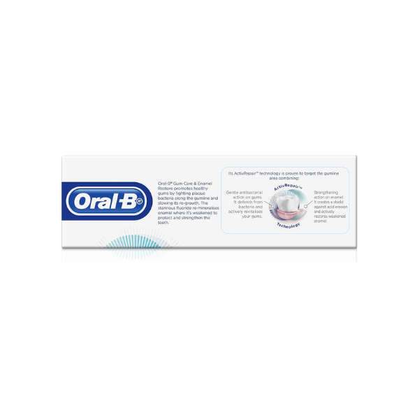 Oral-B Gum Care & Enamel Restore Toothpaste Smooth Mint 110g