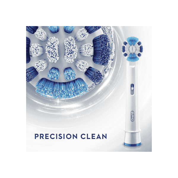 Oral-B Precision Clean Electric Toothbrush Head Refills 6 Count Pack