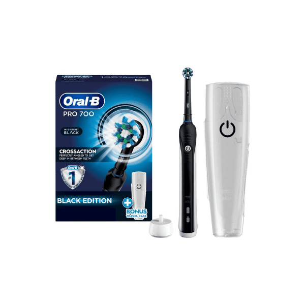 Oral-B Pro 700 Black Electric Toothbrush Model