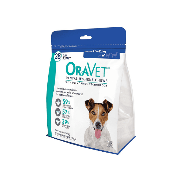 Oravet Blue Dental Chews for Small Dogs 28 Count  Tartar Control