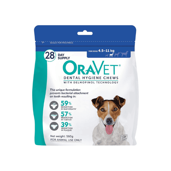 Oravet Blue Dental Chews for Small Dogs 28 Count  Tartar Control