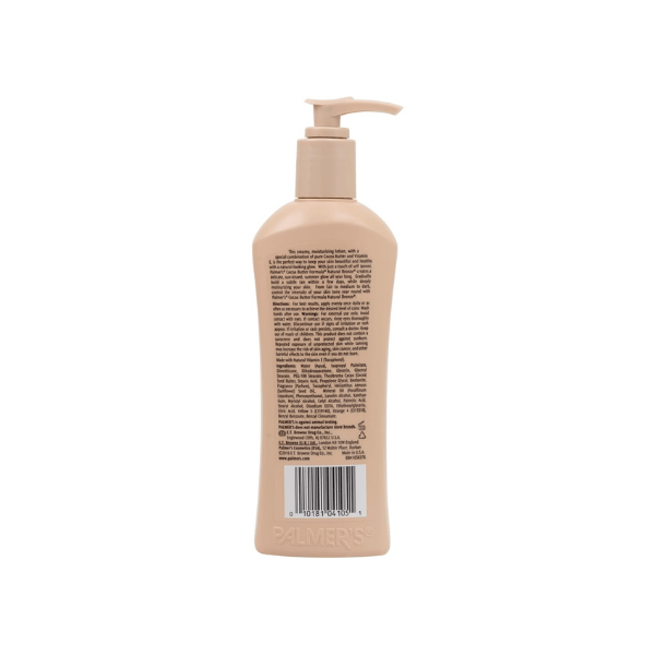 PALMER'S Cocoa Butter Formula Natural Bronze Tanning Moisturiser 400ml Smooth Even Tan