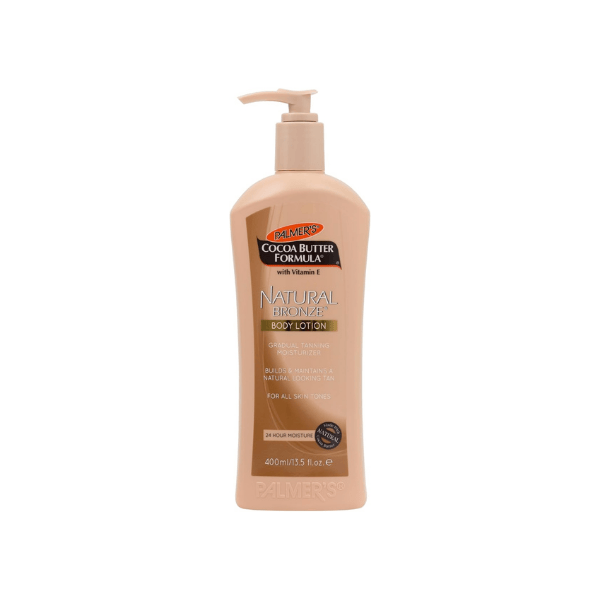 PALMER'S Cocoa Butter Formula Natural Bronze Tanning Moisturiser 400ml Smooth Even Tan