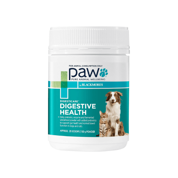 PAW by Blackmores Digesticare™ 150g Probiotic Powder Digestive Support for Dogs & Cats