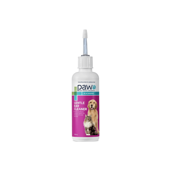 PAW by Blackmores Gentle Ear Cleaner 120ml Gentle and Natural Ear Cleaning for Dogs & Cats