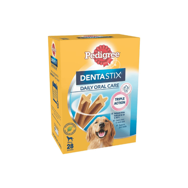 PEDIGREE DentaStix 28 Sticks for Large & Giant Breeds Dental Care Chews for Healthy Teeth