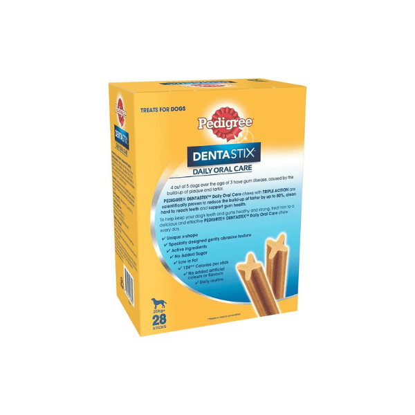 PEDIGREE DentaStix 28 Sticks for Large & Giant Breeds Dental Care Chews for Healthy Teeth