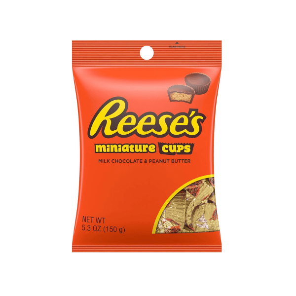 Reese's Miniatures 150g Bite-Sized Chocolate-Peanut Butter Perfection