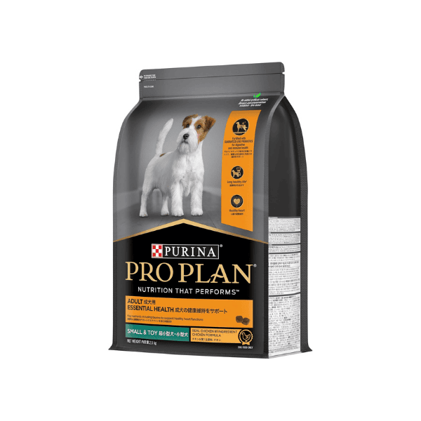 PRO PLAN Small & Toy Breeds Adult Dog Food 2.5kg Chicken for Healthy Dogs