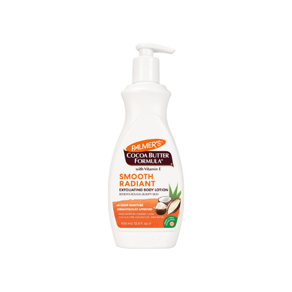 Palmer's Cocoa Butter Exfoliating Body Lotion 400ml Softens Smooths & Hydrates Skin