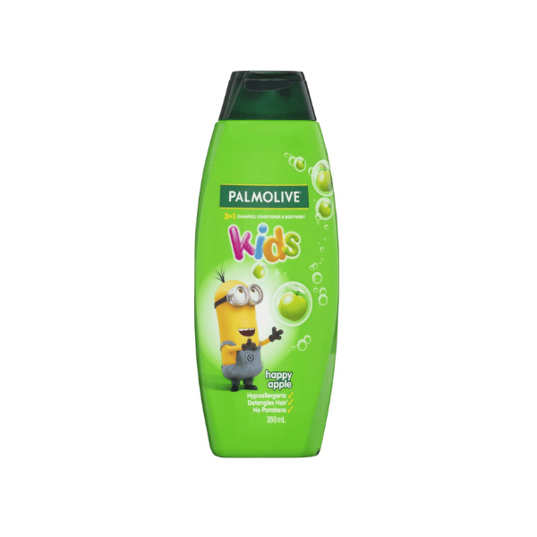 Palmolive Kids 3-in-1 Hypoallergenic Care with Minions Happy Apple Scent 350 ml