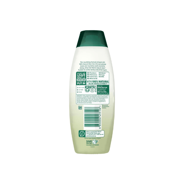 Palmolive Naturals Shampoo Aloe Vera & Fruit Vitamins for Soft Healthy Hair 350ml