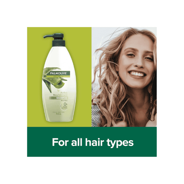 Palmolive Naturals Hair Shampoo 700mL of Active Nourishment with Aloe Vera