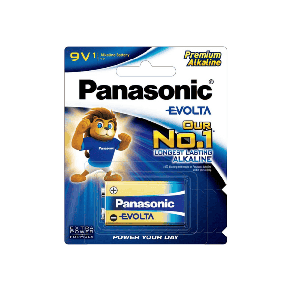 Panasonic CR2016 3V Coin Lithium Battery Pack of 2 (6LR61EG/1B)