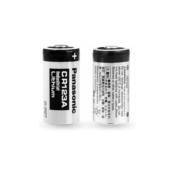 Panasonic CR123 Photo Lithium Batteries Pack of 2