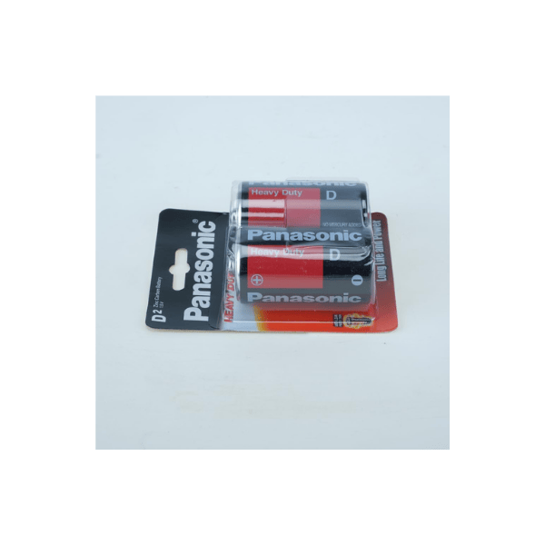 Panasonic D Heavy Duty Batteries pack of 2