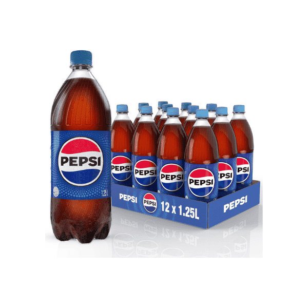 Pepsi Soft Drink Multipack (12 x 1.25 L)