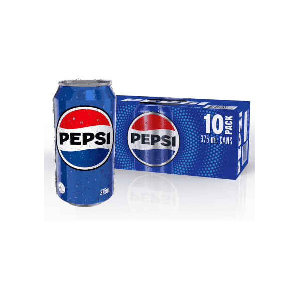 Pepsi Soft Drink Can Multipack (10 x 375 mL)