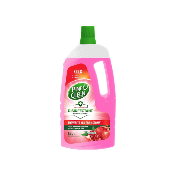 Pine O Cleen 1.5L Pomegranate Floor Cleaner Disinfect & Freshen Your Home