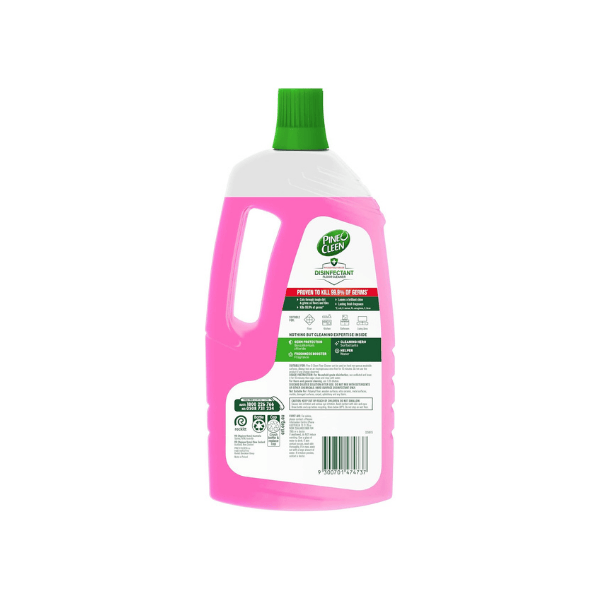 Pine O Cleen 1.5L Pomegranate Floor Cleaner Disinfect & Freshen Your Home