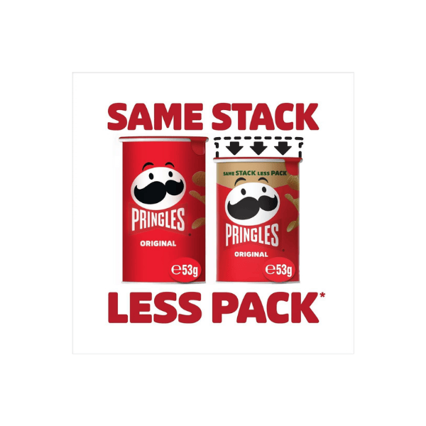 Pringles Original Stacked Potato Chips 53g for Every Occasion 12 pack