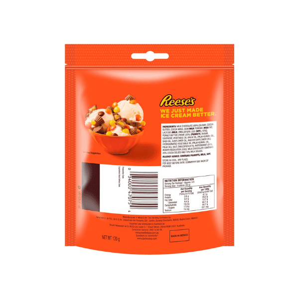 Reese's Mini Bites 120g The Ultimate Snack for Chocolate Lovers