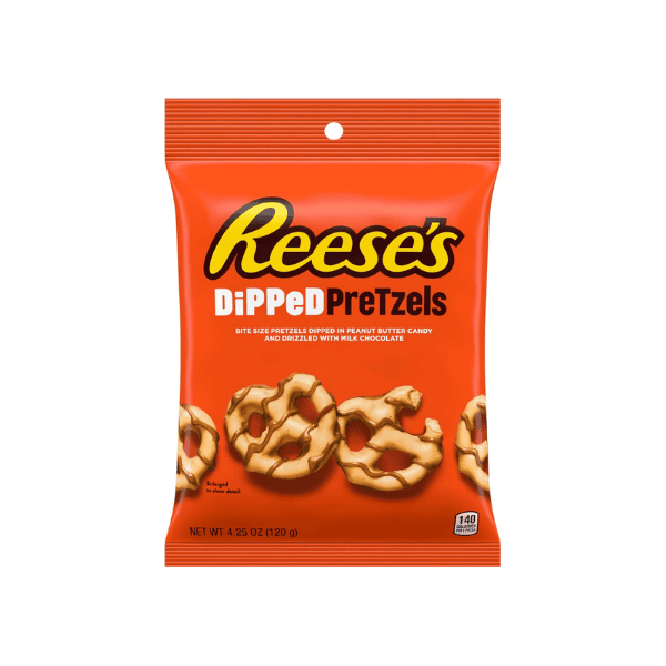 REESE'S Pretzel Bag 120g A Tasty Twist on Classic Chocolate