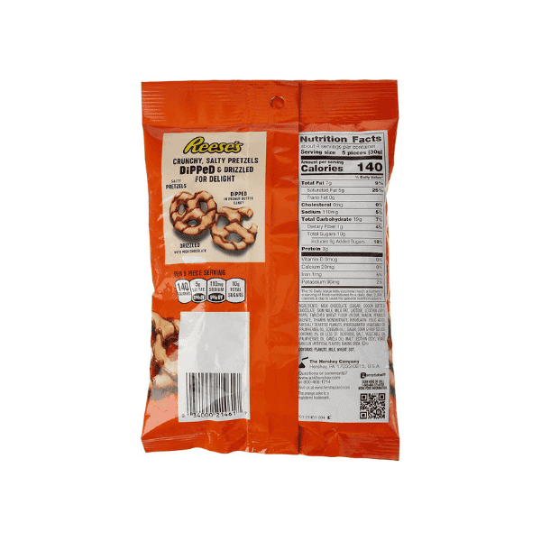 REESE'S Pretzel Bag 120g A Tasty Twist on Classic Chocolate