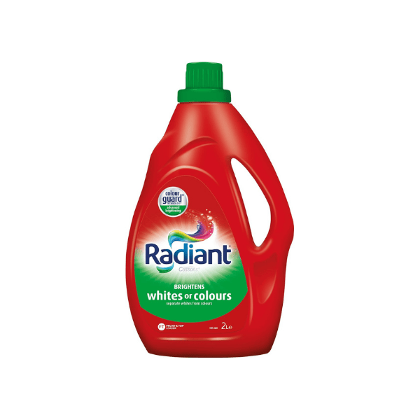 Radiant Liquid Laundry Detergent 2L The Best Choice for White & Colour Protection