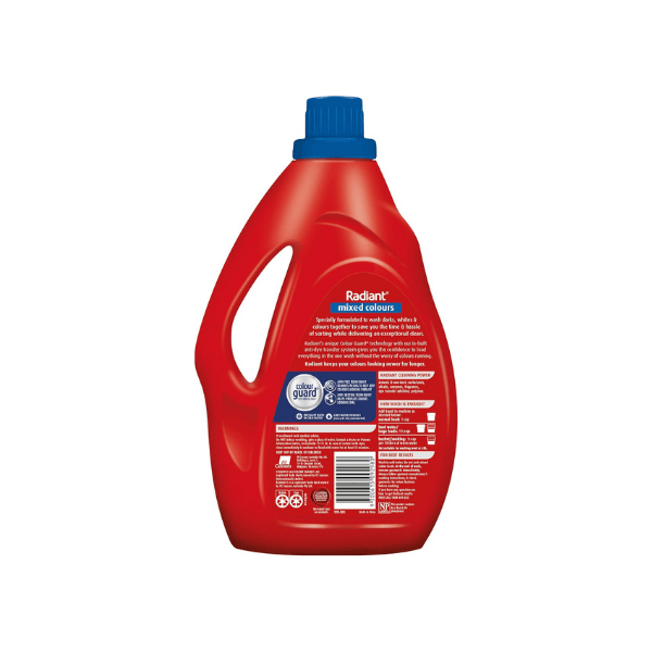 Radiant Liquid Laundry Detergent 2L Ultimate Care for Mixed Fabrics