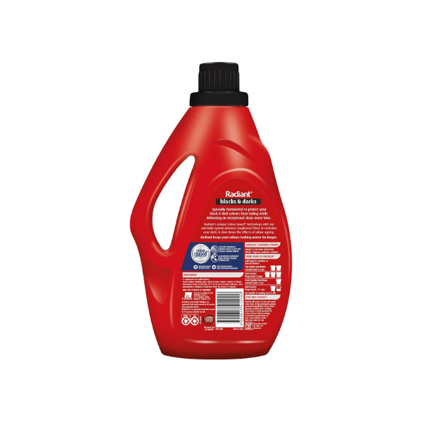 Radiant 1L Liquid Laundry Detergent Preserve Rich Colours in Dark Fabrics