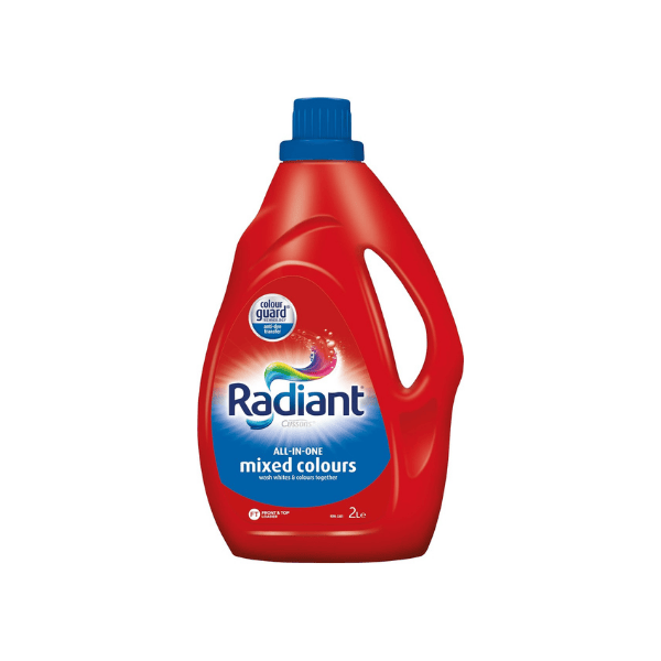 Radiant Liquid Laundry Detergent 2L Ultimate Care for Mixed Fabrics