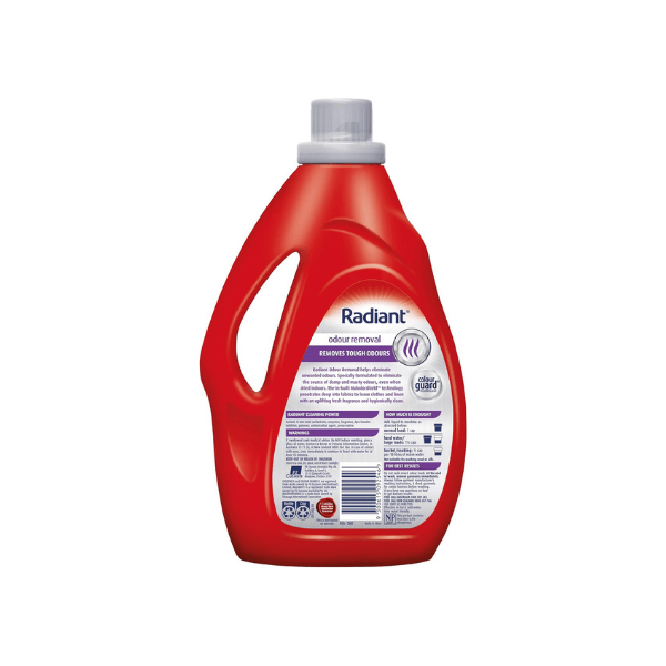 Radiant 1.8L Odour Removal Laundry Detergent Keep Your Clothes Fresh