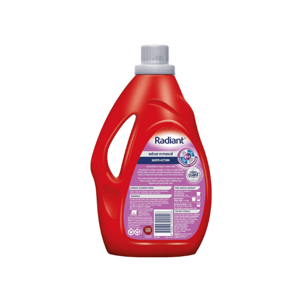 Radiant 1.8L Odour Removal Laundry Detergent Keep Your Clothes Fresh