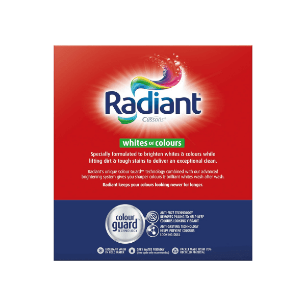 Radiant 7kg Laundry Detergent Powder Keep Your Clothes Vibrant and Bright