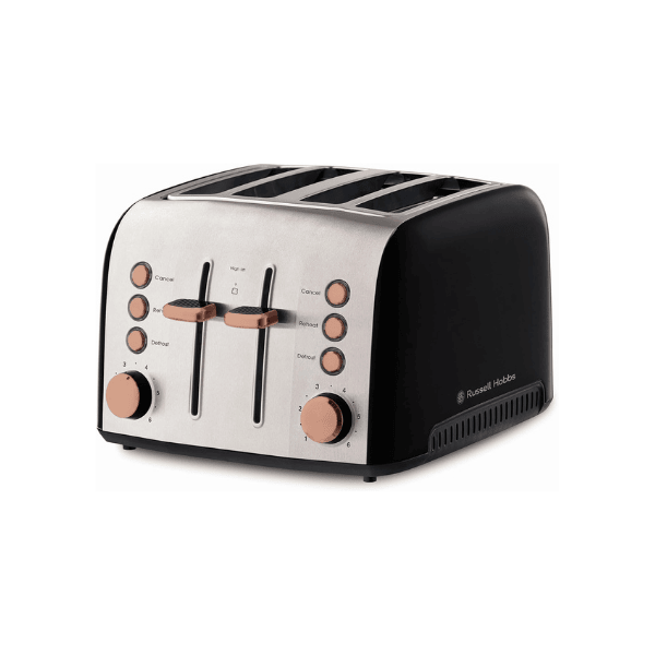 Russell Hobbs RHT94COP Extra Wide 4 Slice Brooklyn Toaster