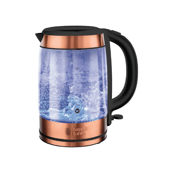 Russell Hobbs Brooklyn Glass Kettle RHK172 1.7 L Copper