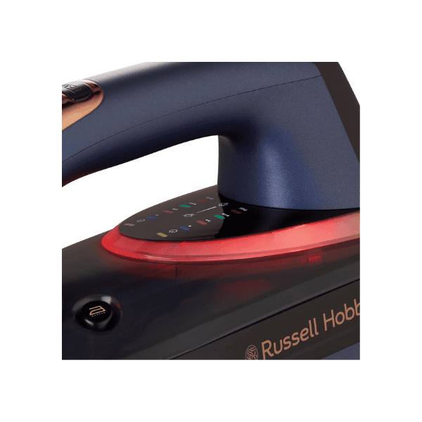 Russell Hobbs Digital Steam Iron RHC570 Navy with 350ml Water Tank