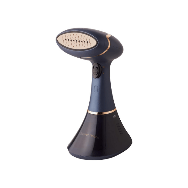 Russell Hobbs Handheld Supreme Garment Steamer RHC410 Navy and Champagne